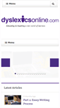 Mobile Screenshot of dyslexicsonline.com